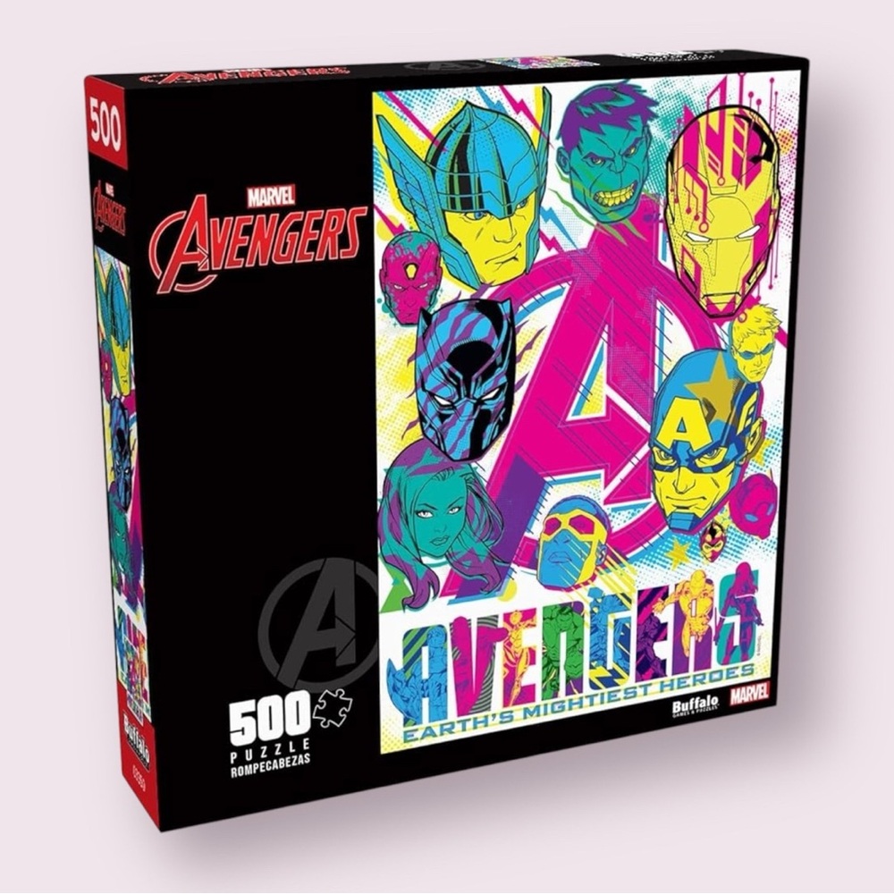 Buffalo Games - Marvel - Earth's Mightiest Heroes - 500 Piece Jigsaw Puzzle
